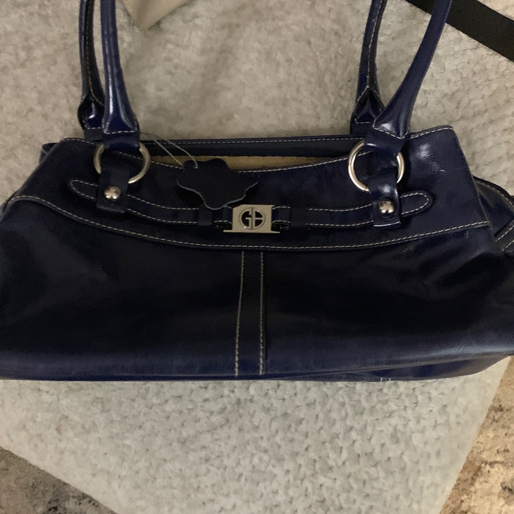 Giani Bernini Navy Shoulder Bag